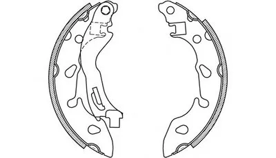 Комплект тормозных колодок ADVANCE OPEN PARTS купить