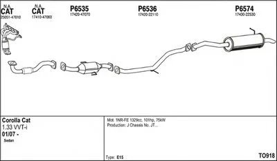 Система выпуска ОГ FENNO купить