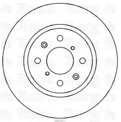 Тормозной диск BORG & BECK купить
