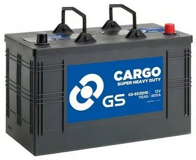 Стартерная аккумуляторная батарея GS Cargo Super Heavy Duty Battery GS купить