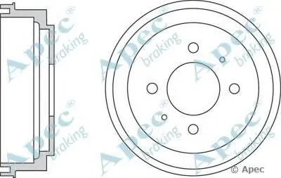 Тормозной барабан APEC braking купить