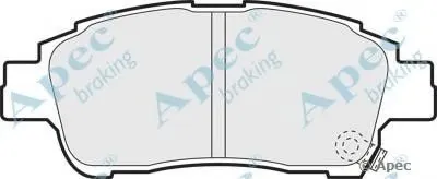Комплект тормозных колодок, дисковый тормоз APEC braking купить