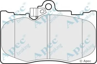 Комплект тормозных колодок, дисковый тормоз APEC braking купить