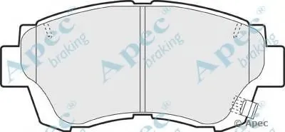 Комплект тормозных колодок, дисковый тормоз APEC braking купить