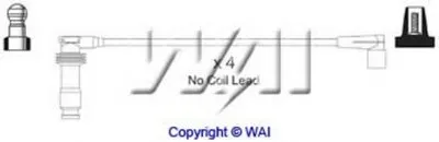 Комплект проводов зажигания WAIglobal купить