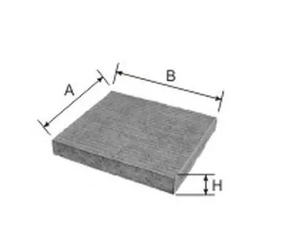 Фильтр, воздух во внутренном пространстве Cabin filter (Charcoal) for SUBARU/TOYOTA/LEXUS GOODWILL купить