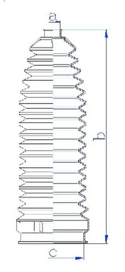 Пыльник, рулевое управление SPIDAN купить