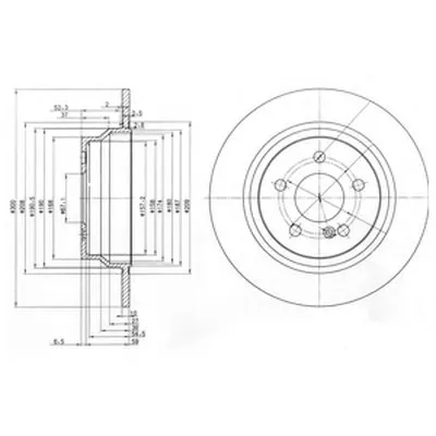 Тормозной диск DELPHI купить