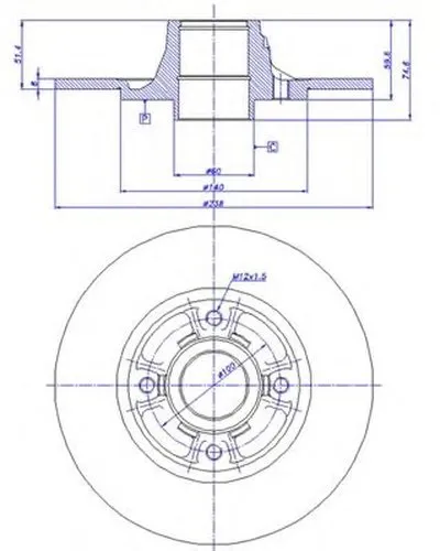 Тормозной диск CAR купить