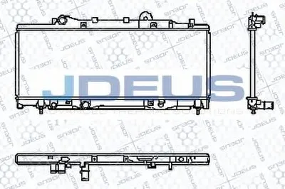 Радиатор, охлаждение двигателя JDEUS купить