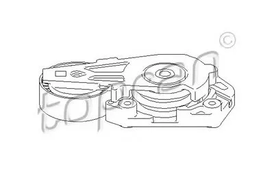 Натяжитель ремня, клиновой зубча PREMIUM BRAND TOPRAN купить