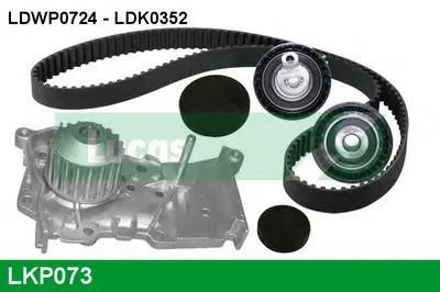 Водяной насос + комплект зубчатого ремня LUCAS ENGINE DRIVE купить