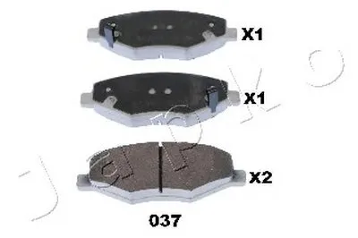 Комплект тормозных колодок, дисковый тормоз JAPKO купить