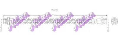 Тормозной шланг BROVEX-NELSON купить