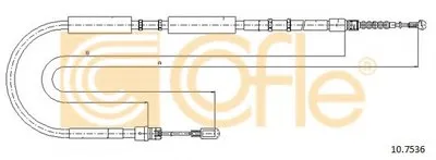 Трос, стояночная тормозная система COFLE купить