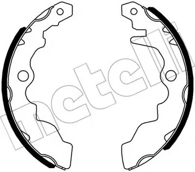 Комплект тормозных колодок METELLI купить
