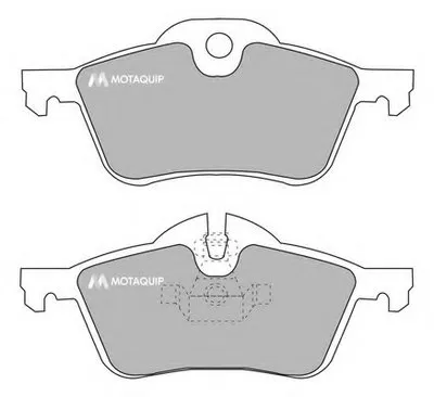 Комплект тормозных колодок, дисковый тормоз MOTAQUIP купить
