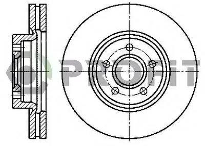 Тормозной диск PROFIT купить