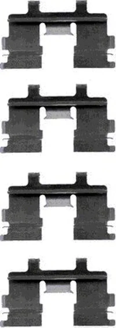 Комплектующие, колодки дискового тормоза HELLA купить