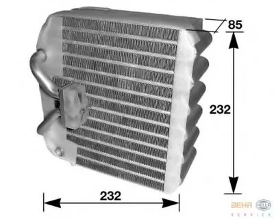 Испаритель, кондиционер BEHR HELLA SERVICE HELLA купить