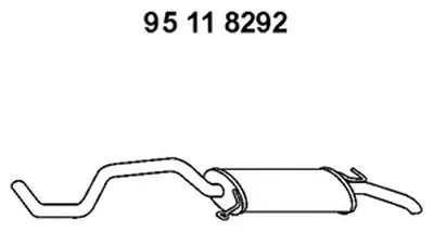 Глушитель выхлопных газов конечный EBERSPÄCHER купить