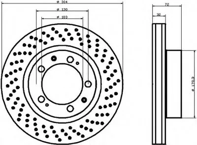 Тормозной диск HELLA PAGID купить