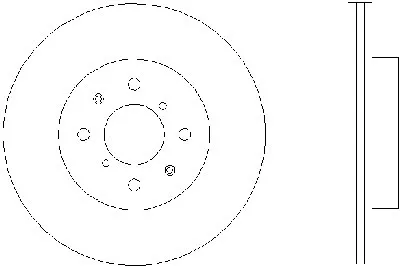 Тормозной диск PRO TEXTAR купить