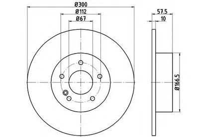 Тормозной диск MINTEX купить