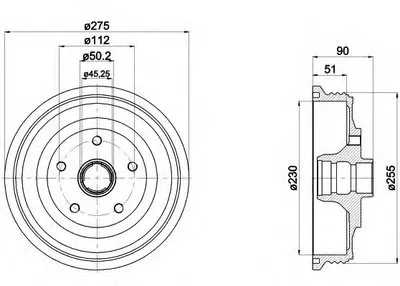 Тормозной барабан MINTEX купить
