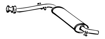 Предглушитель выхлопных газов WALKER купить