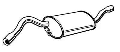 Глушитель выхлопных газов конечный WALKER купить