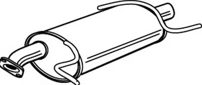 Глушитель выхлопных газов конечный WALKER купить