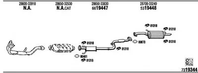 Система выпуска ОГ WALKER купить