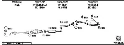 Система выпуска ОГ WALKER купить