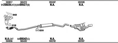 Система выпуска ОГ WALKER купить