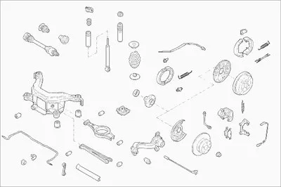 Рулевое управление; Подвеска колеса BOGE купить