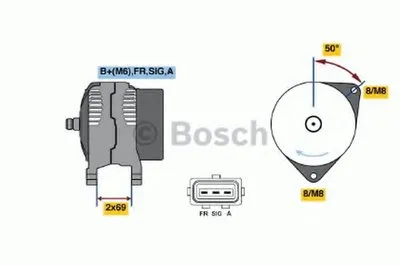 Генератор BOSCH купить