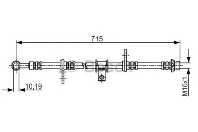 Тормозной шланг BOSCH купить