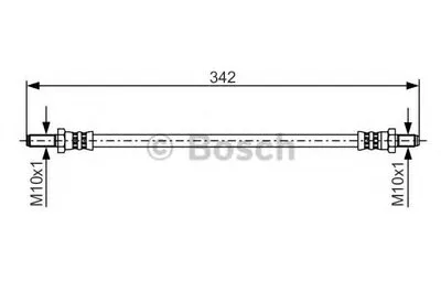 Тормозной шланг BOSCH купить