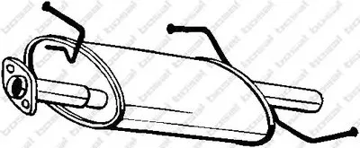 Глушитель выхлопных газов конечный BOSAL купить