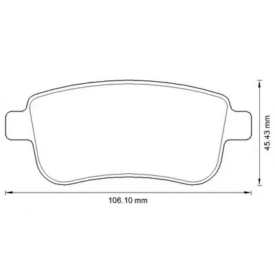 Комплект тормозных колодок, дисковый тормоз JURID купить