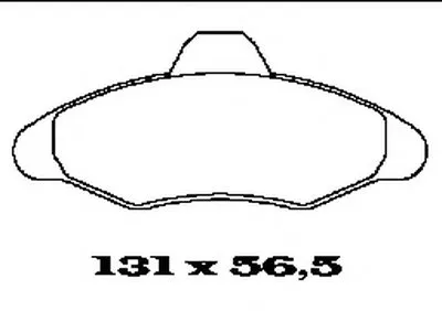 Комплект тормозных колодок, дисковый тормоз FTE купить