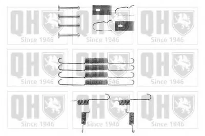 Комплектующие, тормозная колодка QUINTON HAZELL купить