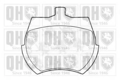 Комплект тормозных колодок, дисковый тормоз QUINTON HAZELL купить