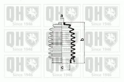 Комплект пылника, рулевое управление QUINTON HAZELL купить
