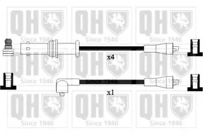 Комплект проводов зажигания CI QUINTON HAZELL купить