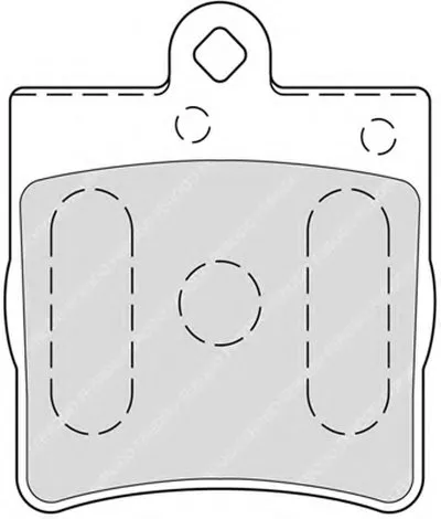 Комплект тормозных колодок, дисковый тормоз PREMIER FERODO купить