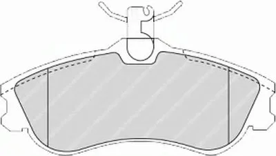 Комплект тормозных колодок, дисковый тормоз PREMIER FERODO купить