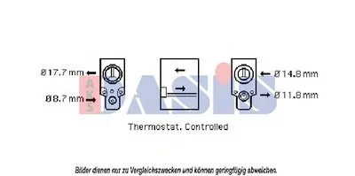 Расширительный клапан, кондиционер AKS DASIS купить