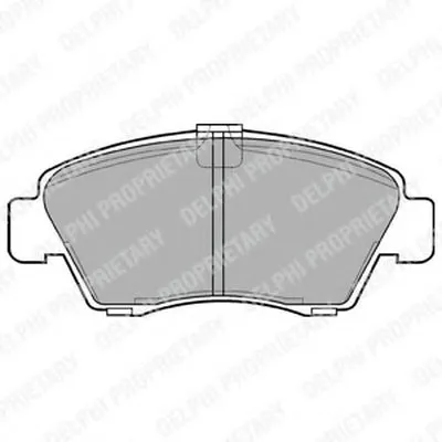 Комплект тормозных колодок, дисковый тормоз DELPHI купить